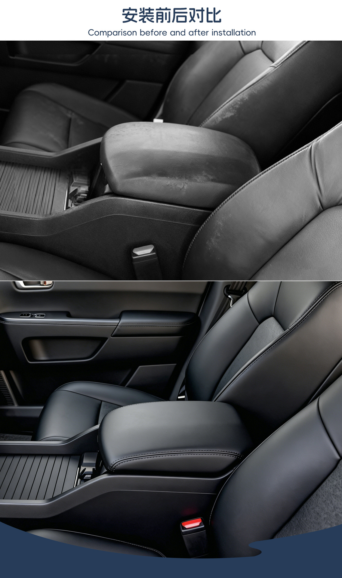 Suitable for Honda Pilot Center Console Armrest Box Protective Cover 2009-2015 Honda Pilot Central Armrest Cover