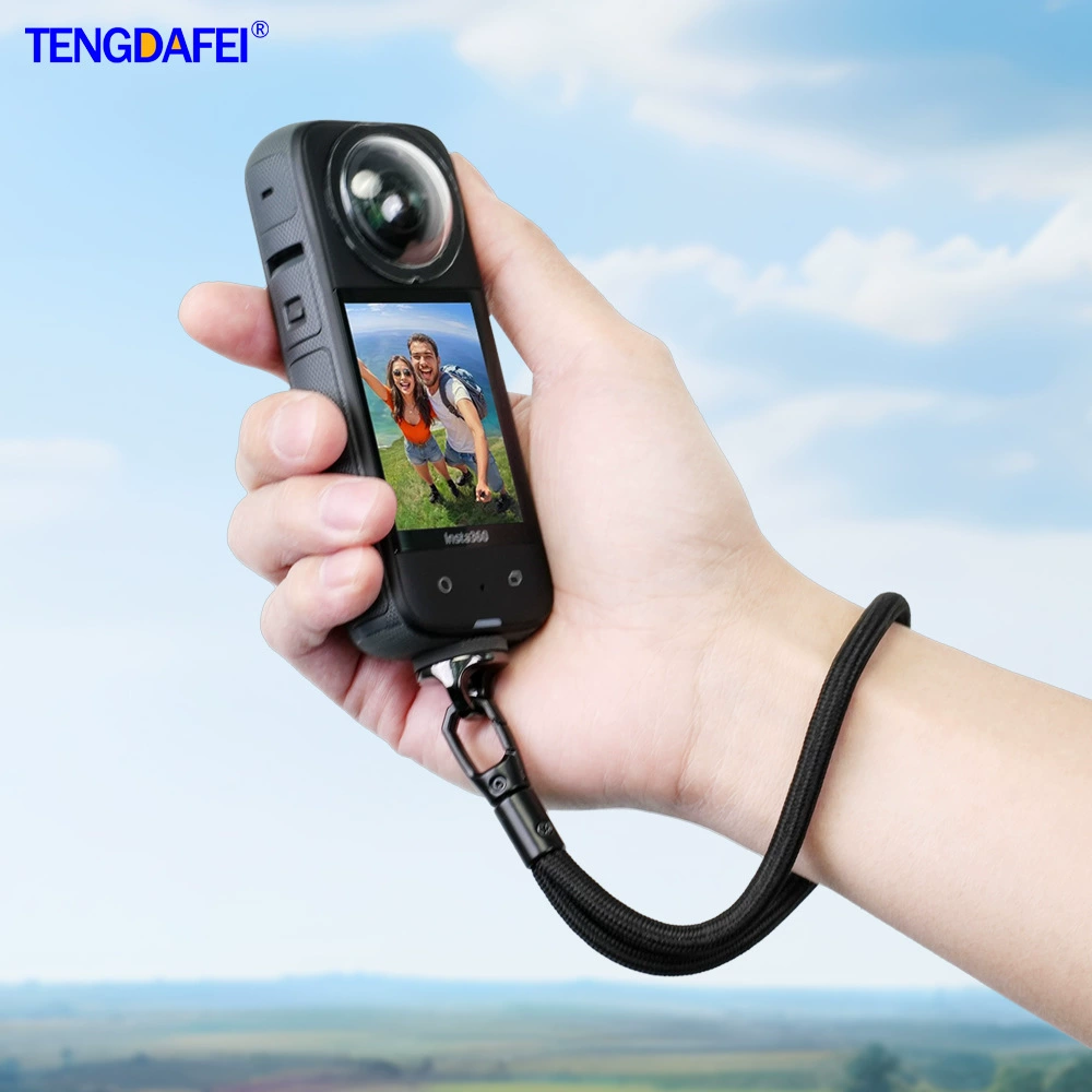 Камера Insta360 X4/AcePro/x5/go3/RS спортивная с кляпом противоугонной рукояти панорамная путеводная веревка DJI p3 камера