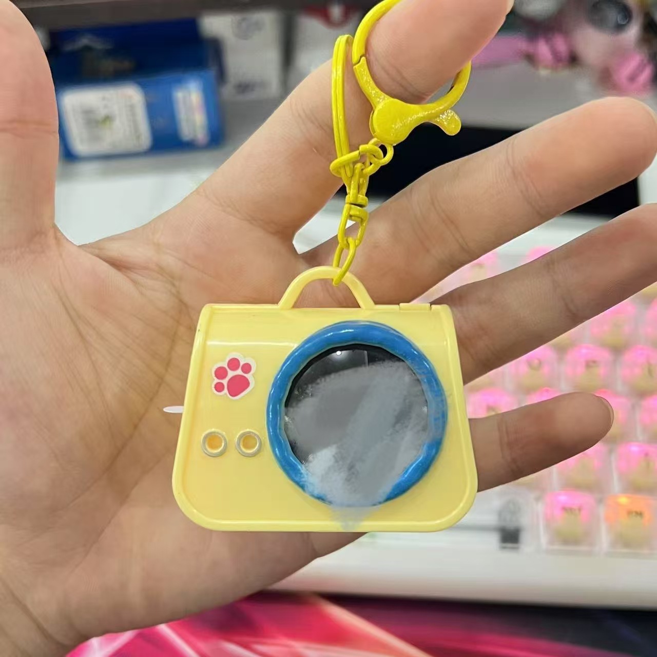 야광 핸드백-옐로우