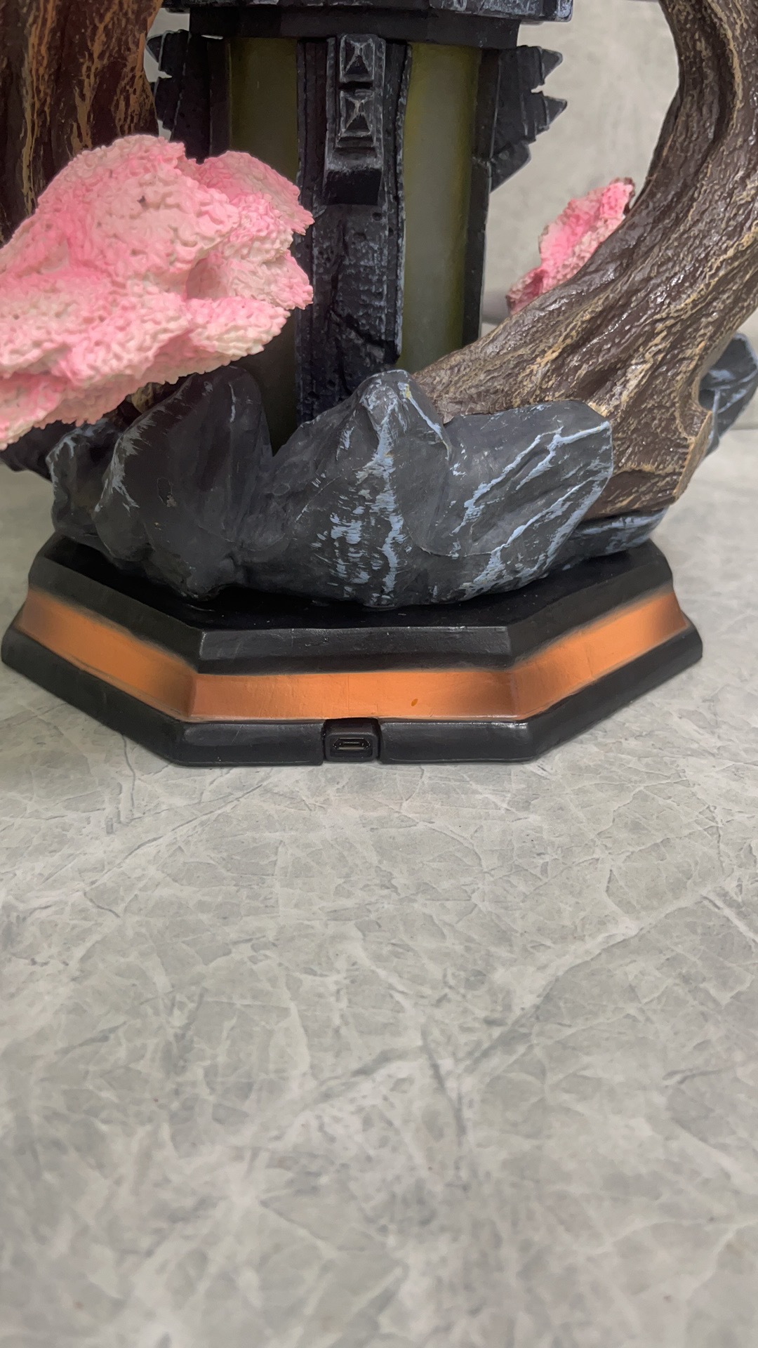 GK天瞳路飞 和之国 蛇人路飞 场景雕像 盒装手办