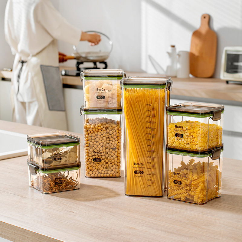 Grain Storage Jar Small Snack Tea Jar Laba Garlic Leak-proof Sealed Jar Household Sealed Storage Jar Grain Storage Jar Small Snack Tea Jar Laba Garlic Leak-proof Sealed Jar Household Sealed Storage Jar