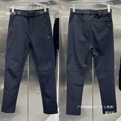 2025 春と秋のスリープルーフカジュアルパンツ防風防水ソフトシェルアサルトパンツメンズトレンディな多用途スリムパンツ