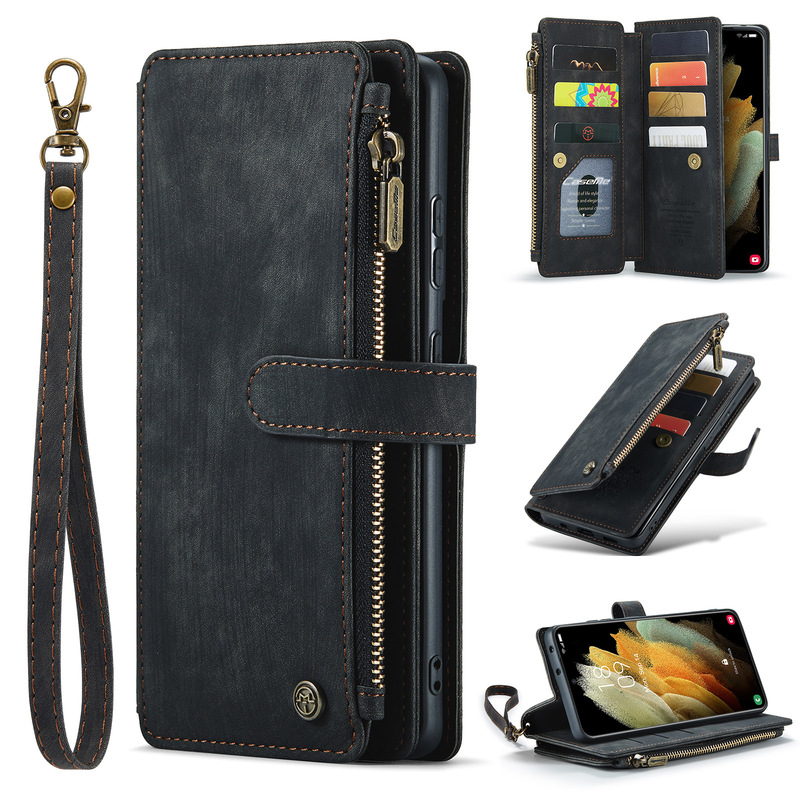 Suitable for Samsung S23Ultra Mobile Phone Case, Flip Wallet, New A17 Protective Case, Multi-Functional S26 Leather Case with Card Insert Suitable for Samsung S23Ultra Mobile Phone Case, Flip Wallet, New A17 Protective Case, Multi-Functional S26 Leather Case with Card Insert