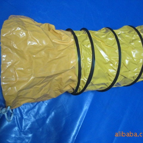 【】8寸黄色风管/阻燃抽风管/内径200mm地铁通风管凯祥风管