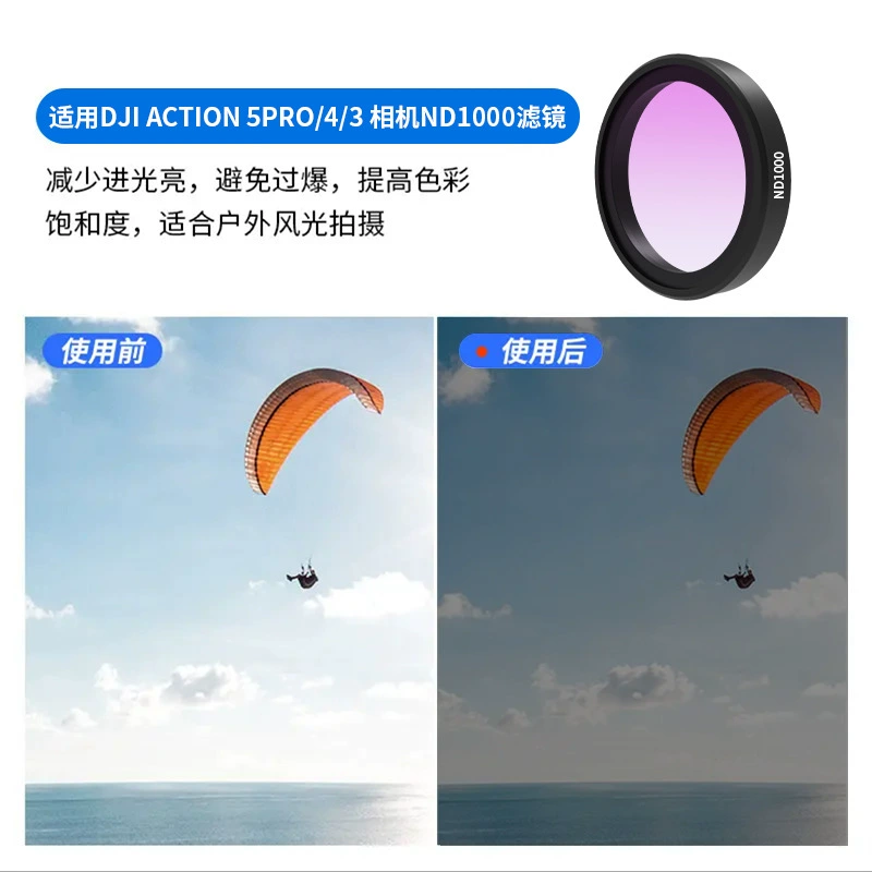 Подходит для DJI Osmo Action4/5 Pro фильтр Action4/5pro ND16 фильтр CPL фильтр