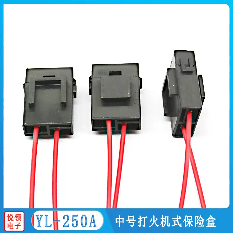 中号汽车保险盒，250打火机式保险盒（不含线材，端子，保险丝）