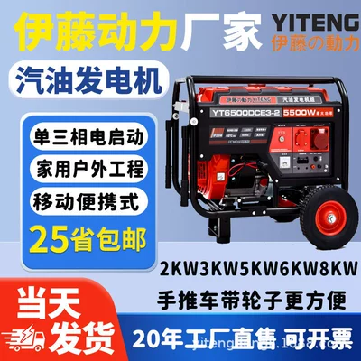 gasoline generator YT8000DC, Avtomobil generatorları
