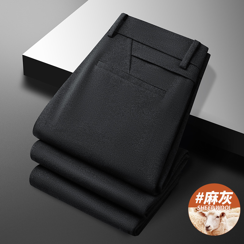 YF6582 hemp gray [thick autumn and winter style with wool]