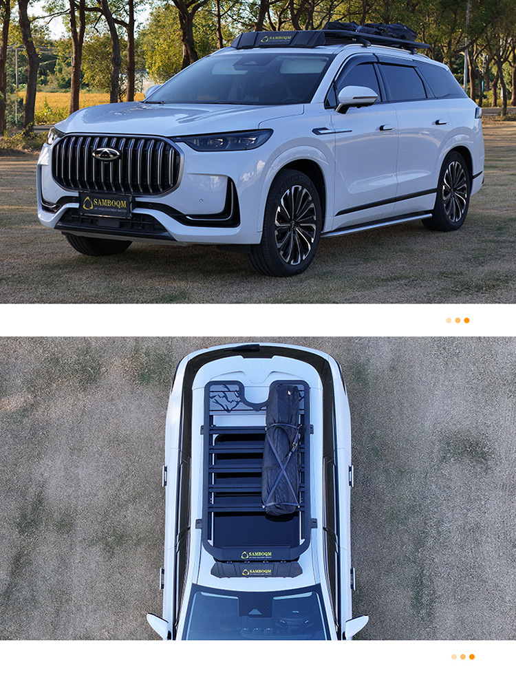 Chery Tiggo 9 Roof Rack Ladder Side Tent Roof Box Outdoor Off-Road Modified Roof Platform