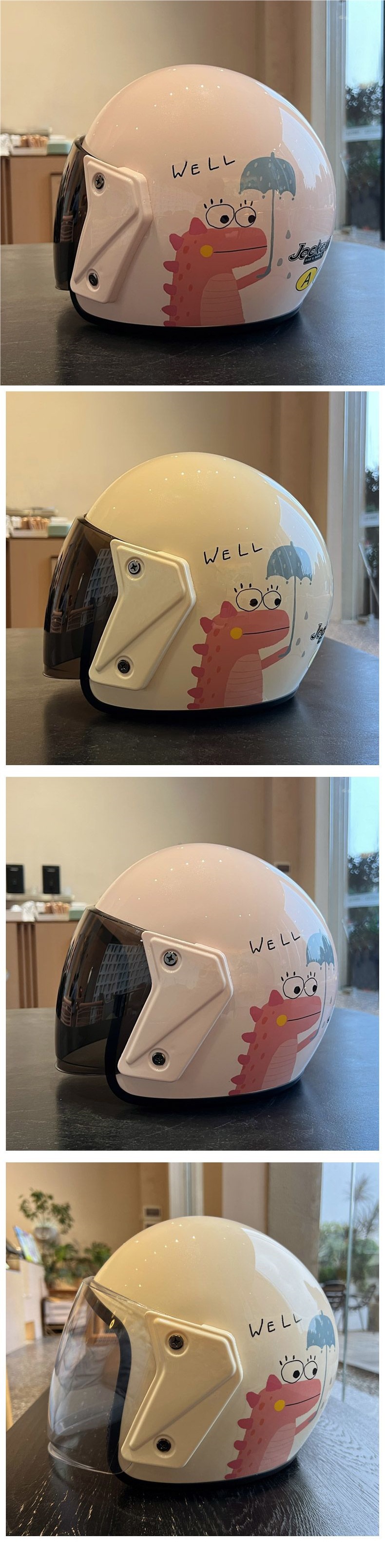 Autumn and winter 3C certified electric vehicle helmet, cute motorcycle and electric scooter safety helmet, warm, national standard half helmet