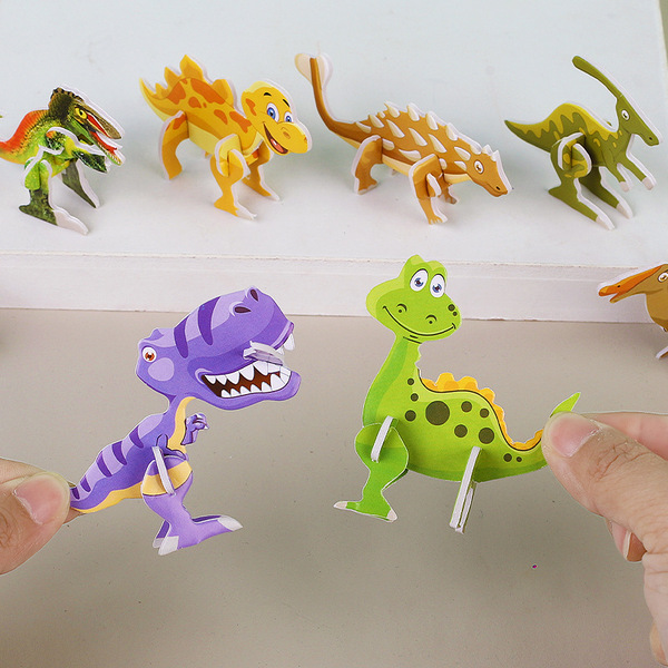 three dimensional dinosaur
