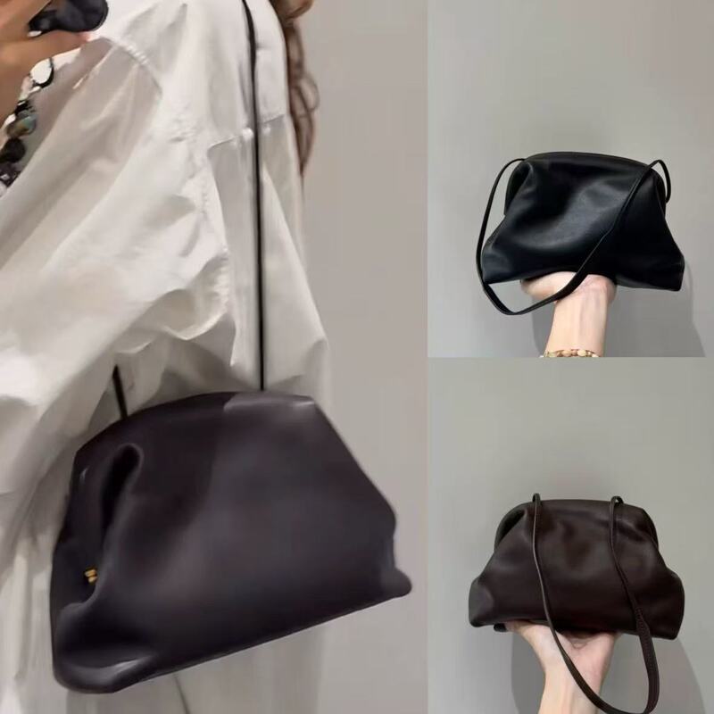 Row Home 2025 New Mira Sheepskin Cloud Bag Fashion Casual Light Luxury Handbag Underarm Bag Niche Design Row Home 2025 New Mira Sheepskin Cloud Bag Fashion Casual Light Luxury Handbag Underarm Bag Niche Design