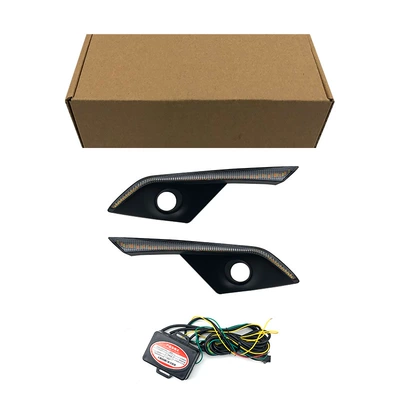 Suitable for Mazda Cx-3 Special Daytime Running Lights Mazda Cx-3 Daytime Running Lights (Gündüz işıqları) - two-color-normal-white-light-turning-yellow-light-left-and-right-set