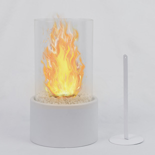 Cross-border Hot Selling Home Mobile Heating Stove Desktop Alcohol Fireplace Outdoor Portable Mini Fire Pit