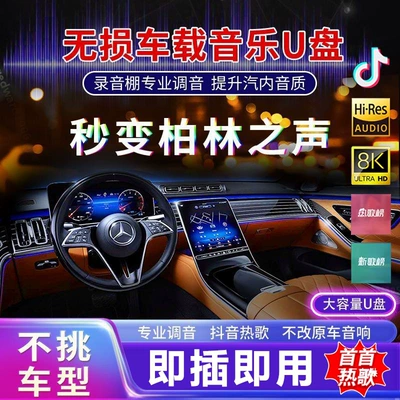 Car USB Flash Drive Songs: Car DVD player