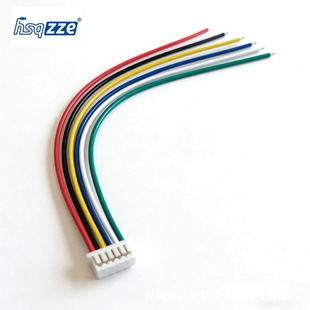 ZH1.25�g��6PIN���Ӿ� UL1007 28AWG��a�~����B�Ӿ� �����T�i