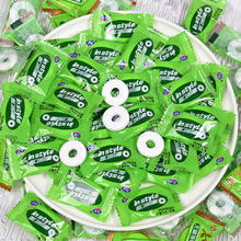 立仔金多宝香口圈圈薄荷糖500g包邮火锅店宾馆酒店商务招待糖果