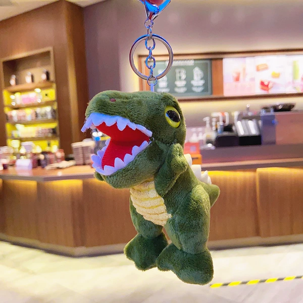 Plush dark green bully dragon