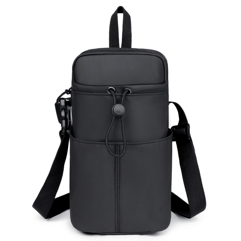 Bolsa de botella de agua de succión magnética de fitness con bolsa de taza de agua de imán bolsa de almacenamiento de taza de agua especial de gimnasio de gran capacidad bolsa diagonal hombre