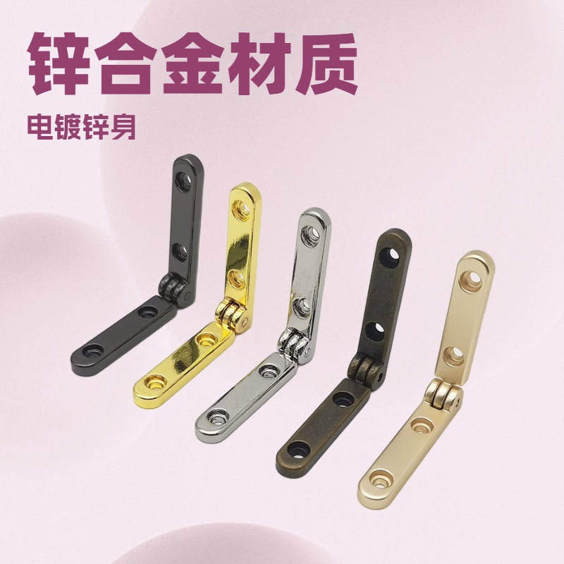 Cross-border wooden box hardware accessories hinge without word die…