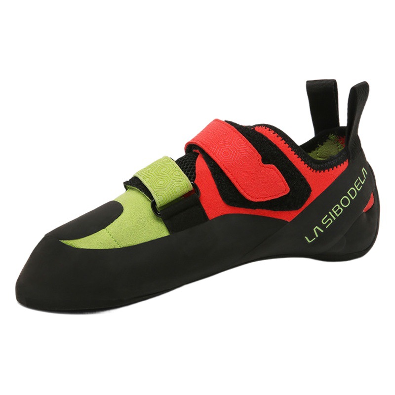 New rock climbing shoes men and women beginner entry lightweight non-slip grip couple indoor rock climbing training shoes