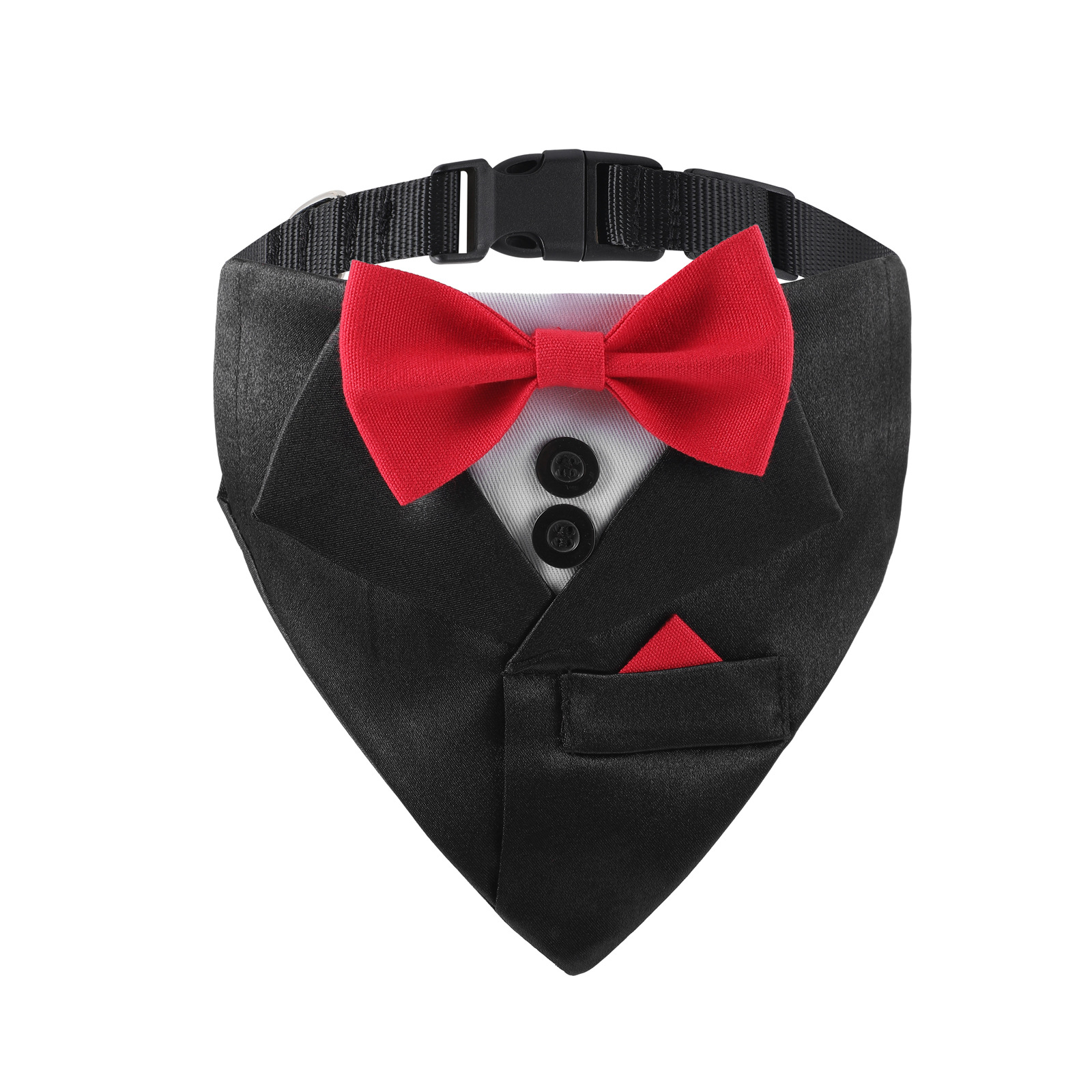TANPOPO transfronterizo nuevo traje de mascota toalla triangular fiesta de bodas mascota decoración bufandas perros perros collares