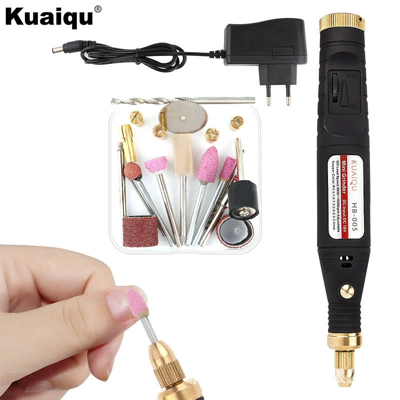 Клапс мини-ручной электрический шлифовальный станок маленький шлифовальный станок для резьбы по дереву Электрический шлифовальный станок для резки HB-005