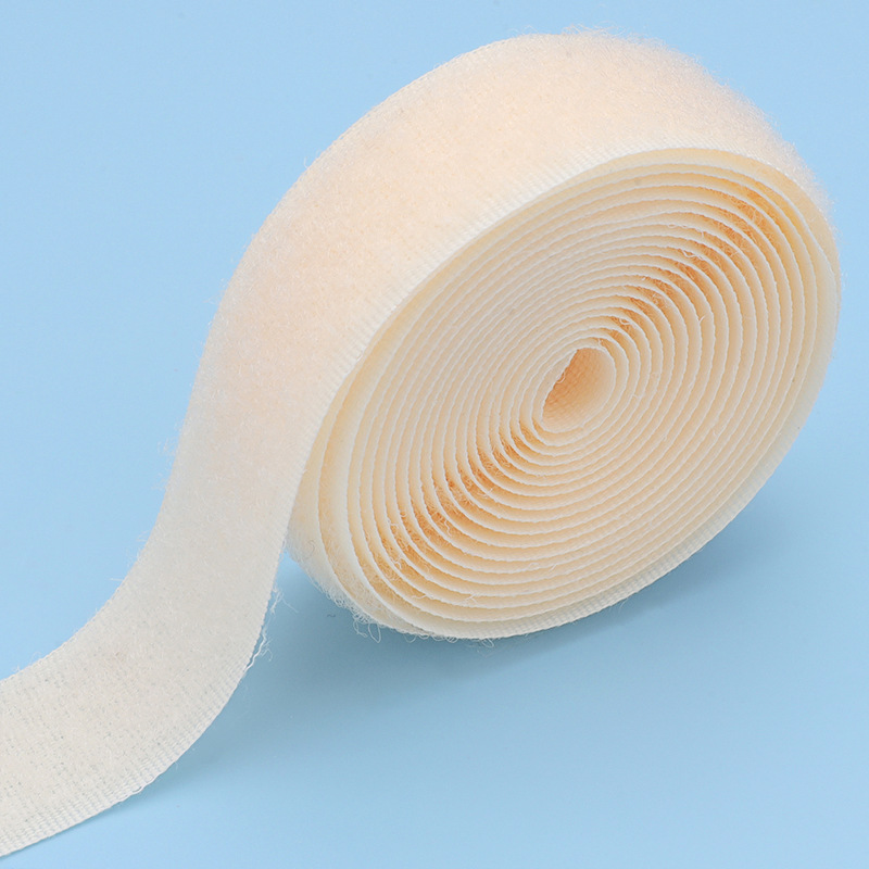 Velcro de color al por mayor 2cm de ancho gancho texturizado sin adhesivo de espalda pegatina madre ropa de bebé zapatos y sombreros pegados hebilla