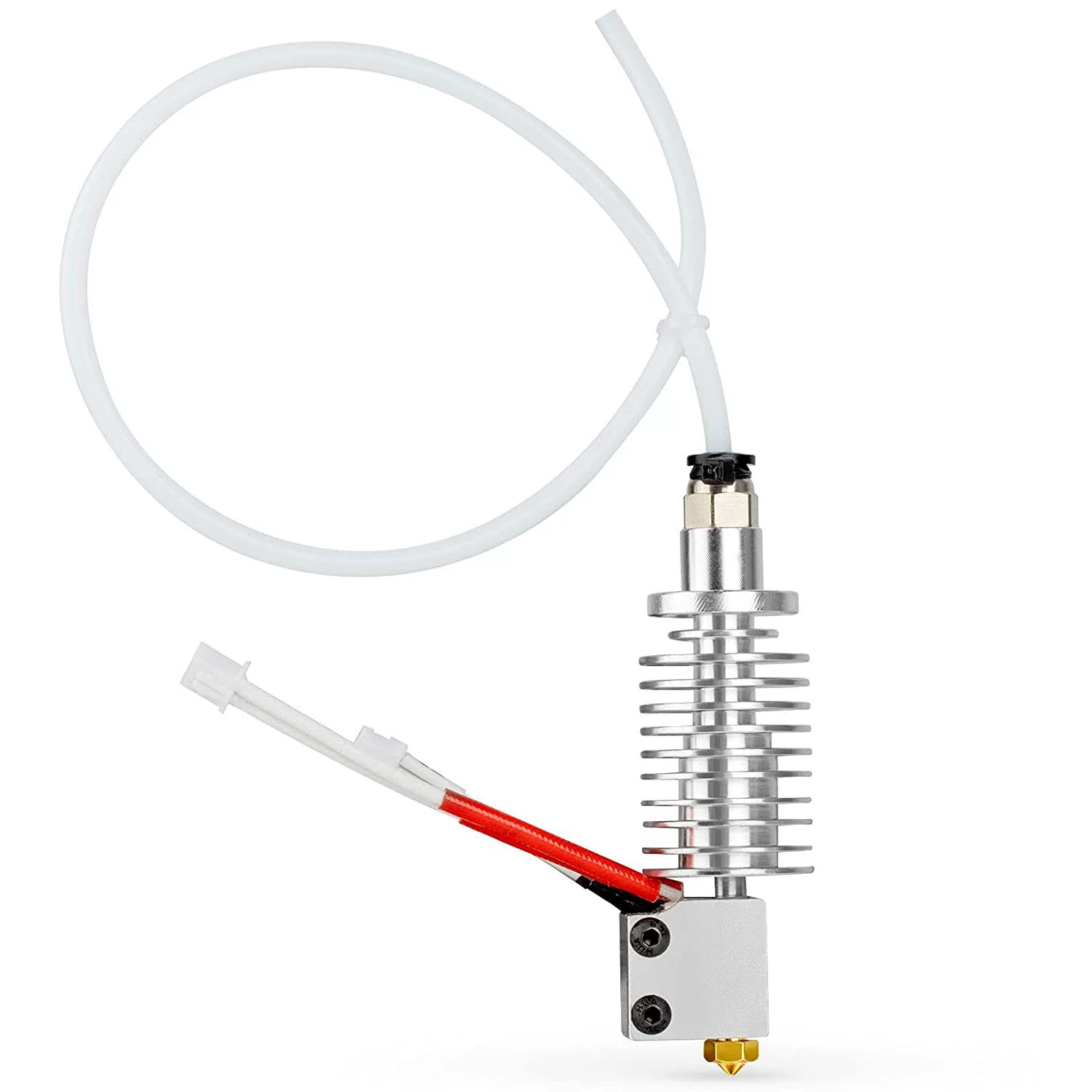 Запасной хотенд (Anycubic) совместим с Kobra/Vyper/Chiron/Mega, с PTFE‑трубкой, 12–24 В