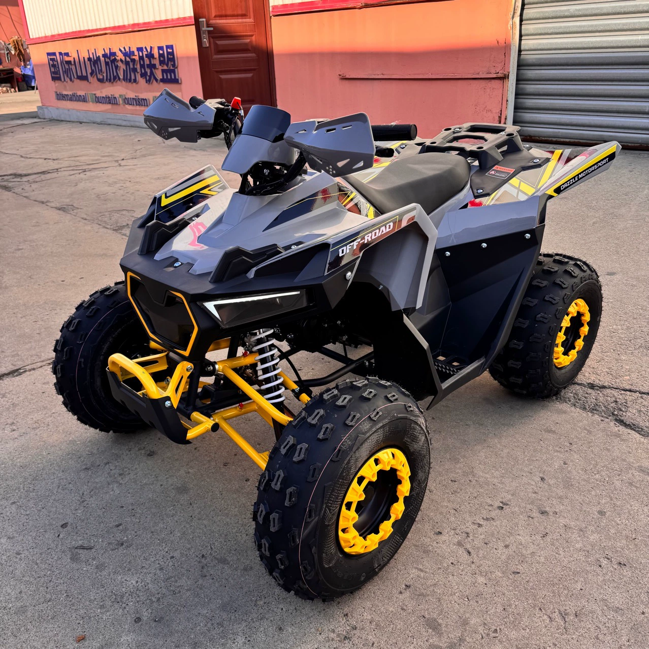 Huabao 125CC четырехколесный ATV, вседорожник внедорожник, 125CC детский электромобиль-снегобол