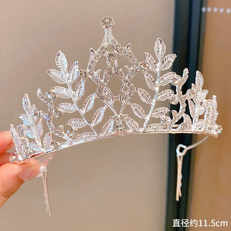 tiara crown accessory for bride — elegant princess headpiece, wedding & birthday gift, 0.03 kg
