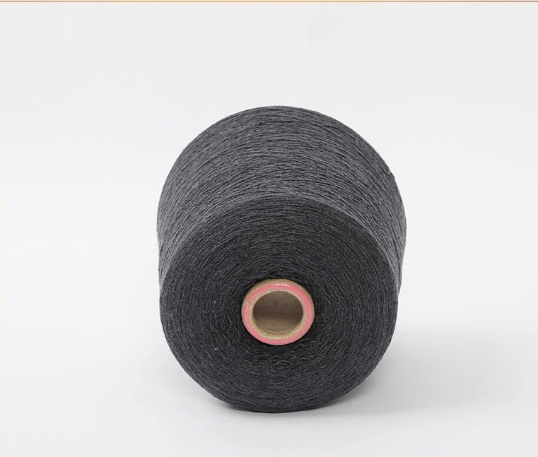 厂家直发纱线 手编机织针织高配绵羊绒毛线 24支混纺 纺织纱线批