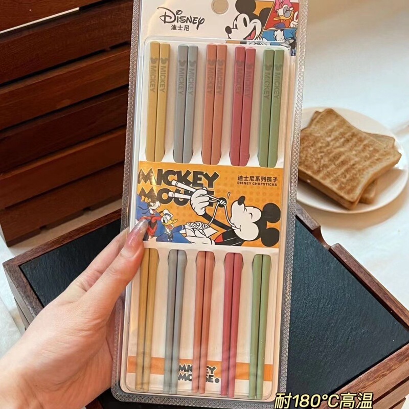 無漆無ワックス天然楠竹箸家庭用食器防かび高級竹箸10双包瓢箪花瓶箸|undefined