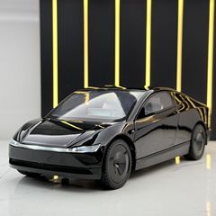 新豪迪合金车模1:24无人驾驶Robotaxi汽车带声光回力玩具模型摆件