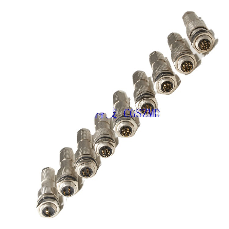 16Gͷ7о12G 12оM12 shield straight female plug