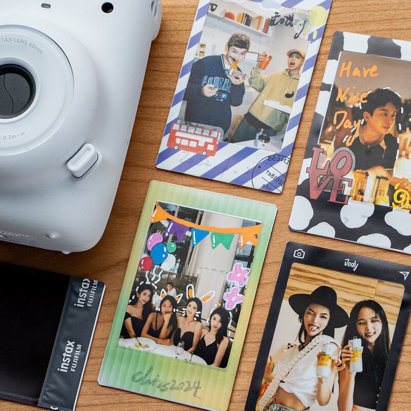 Photo Album Polaroid Photo Paper Border Stickers Polaroid Graffiti Photo Decoration Stickers