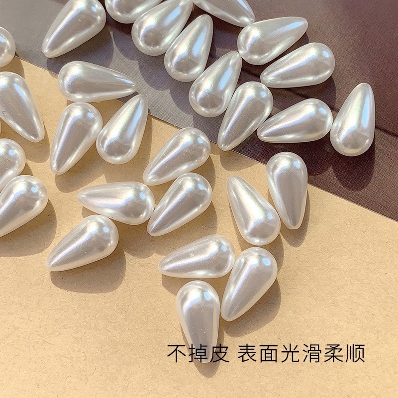 round beads drop-shaped pearl