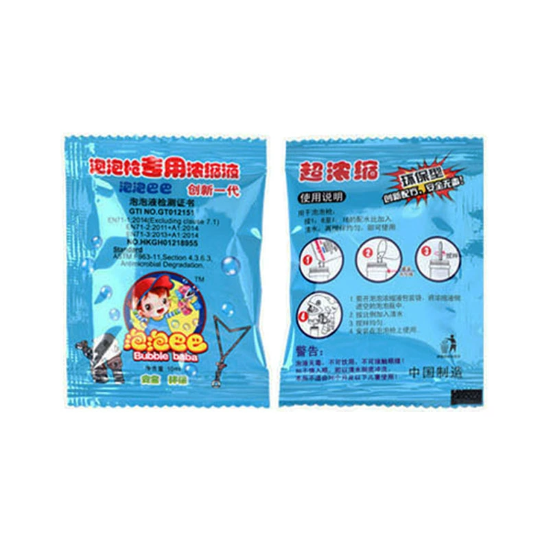 Concentrated bubbles, electric bubble gun, 10 ml