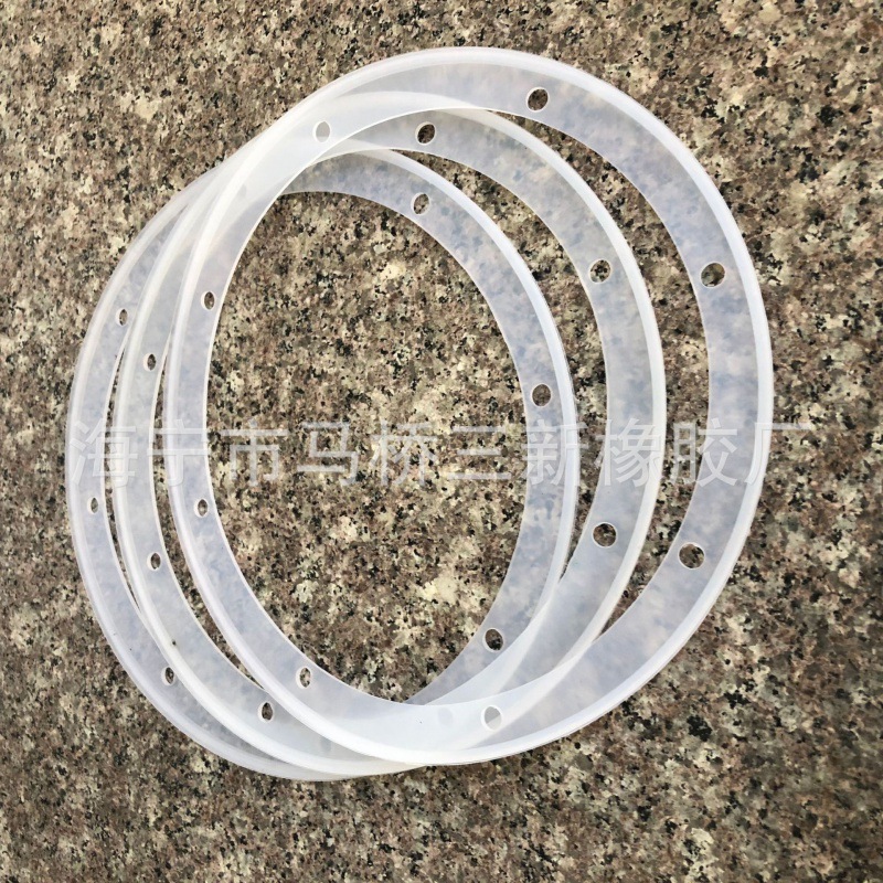 厂家供应法兰圆形密封圈 耐高温密封防水圈 机械密封硅胶圈