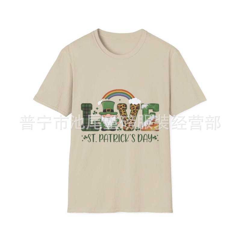 Cross-border European and American Christmas 3D Digital Printing Women's T-shirt Foreign Trade Holiday Loose Pullover Couple Leisure Trend Cross-border European and American Christmas 3D Digital Printing Women's T-shirt Foreign Trade Holiday Loose Pullover Couple Leisure Trend