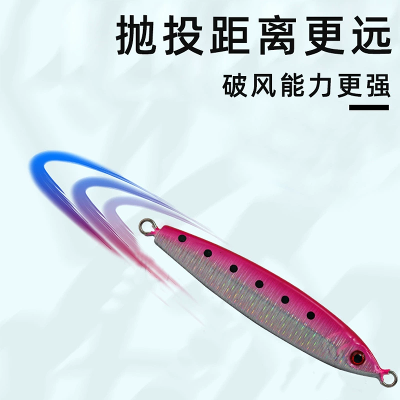 iron plate fishing lure (MJFishing) — японский стиль береговое заброс, slow-wobble, 20–80 г
