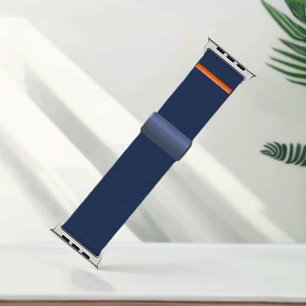 Dark blue [orange stitching + SJ internal magnet]