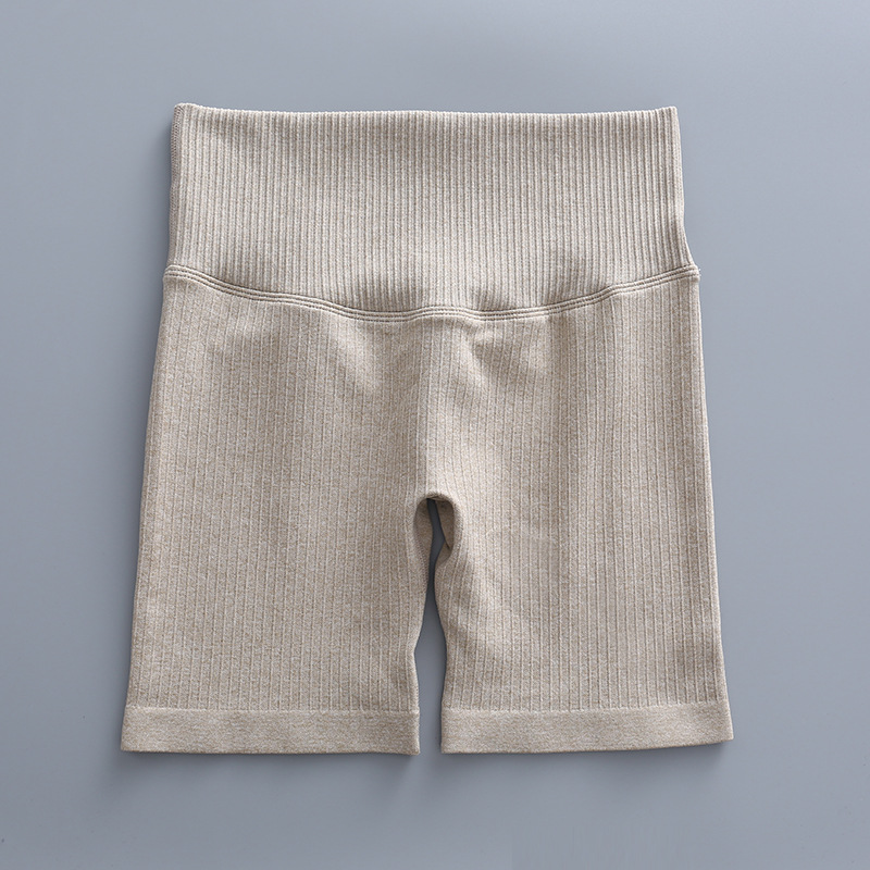 Stram yoga buks vest sport fitness dragt top langærmet sømløs yoga dragt til kvinder_voghion.com