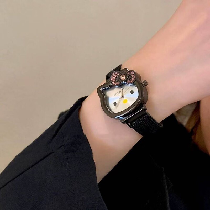 甜美可爱HelloKitty凯蒂猫手链女轻奢爆款卡通手串小众高级感手饰|undefined