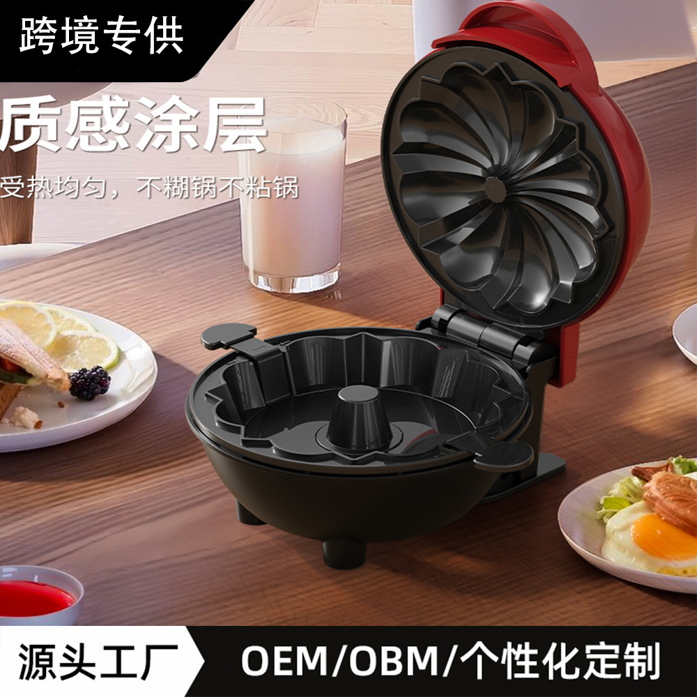 New Bread Cake Machine Toaster Taiwan Waffle Machine Sandwich Machine Panini Breakfast Machine Light Food