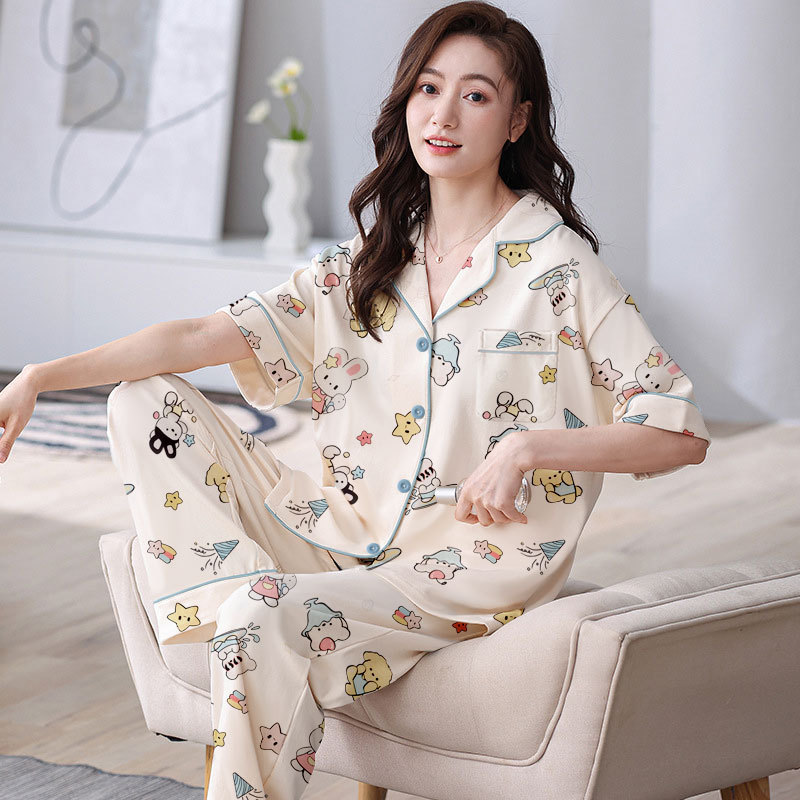 D.M-197 Short Milk Bear Ice Cream Cardigan