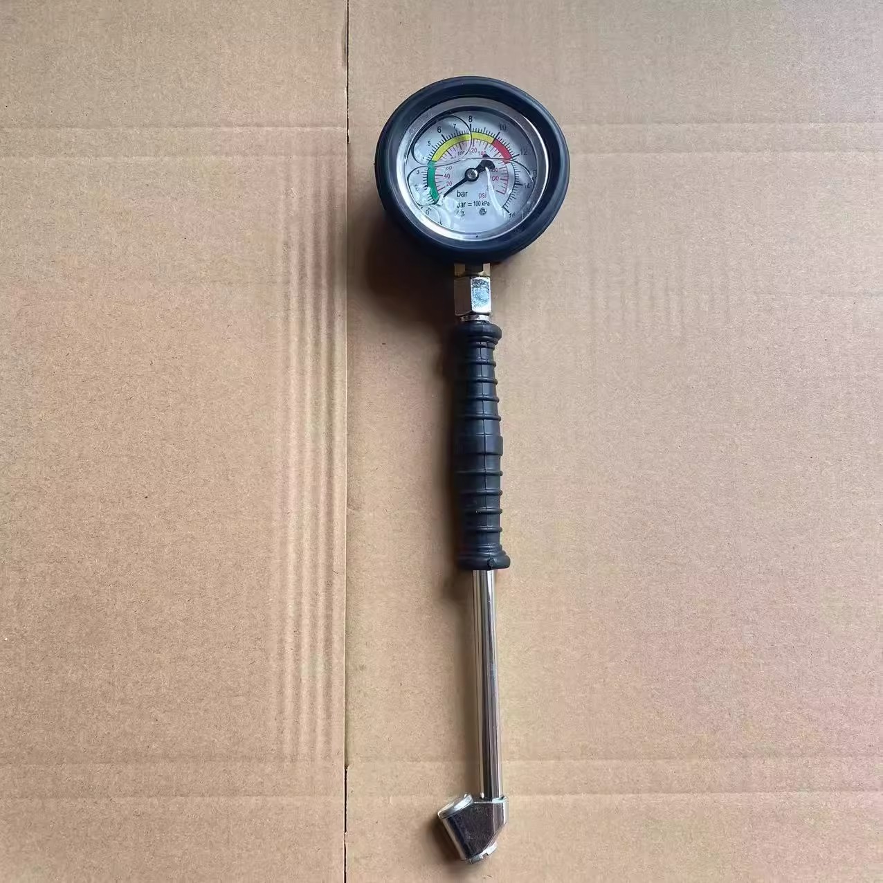 Shock-Proof Car Tire Pressure Gauge, Tire Pressure Oil Gauge, Air Pressure Monitor, Special Tool for Large Truck Air Pressure Detection