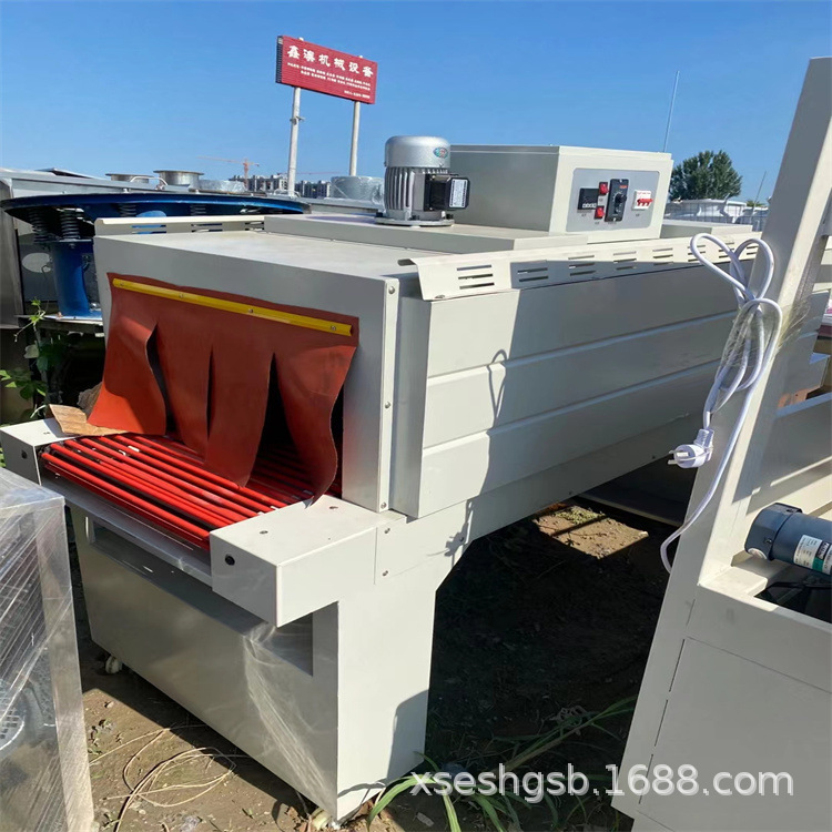 二手包装机 L型封切薄膜热收缩包装机 全自动450热收缩膜包装机