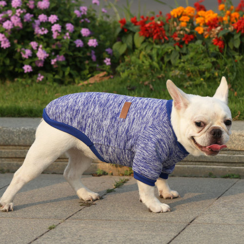 Autumn and winter wool sweatshirts, French bulldogs, dog and cat pet clothes, small and medium-sized dog clothes, cat clothing supplies