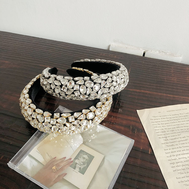 Bridal Rhinestone Headband display picture 1